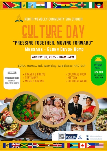 Culture Day - 30th August 2025 - 10am - 6pm - Pressing Together, Moving Forward